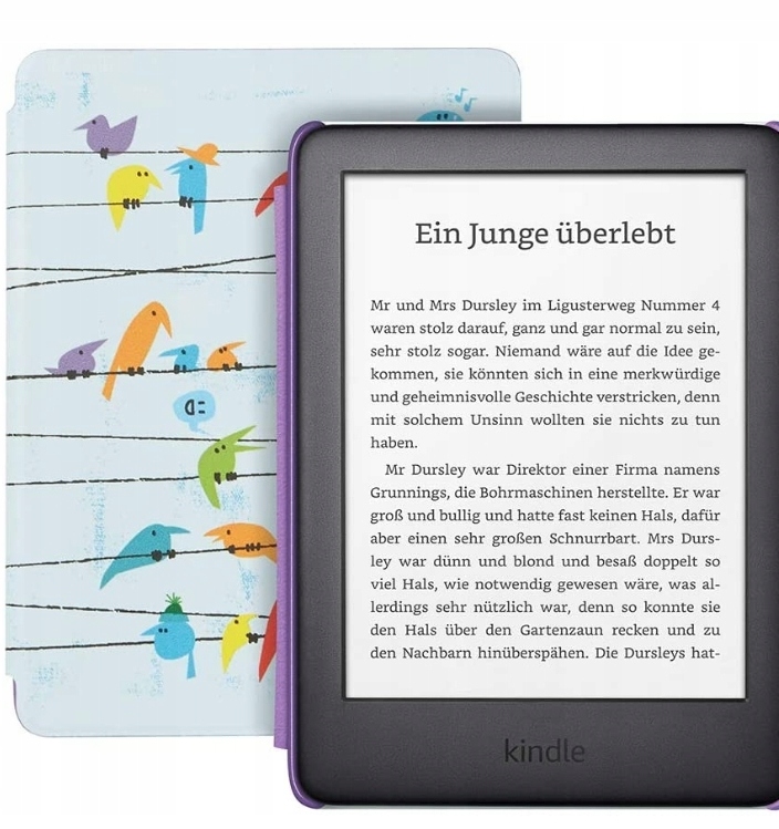 Czytnik E-Book Amazon Kindle 10 8GB etui folia