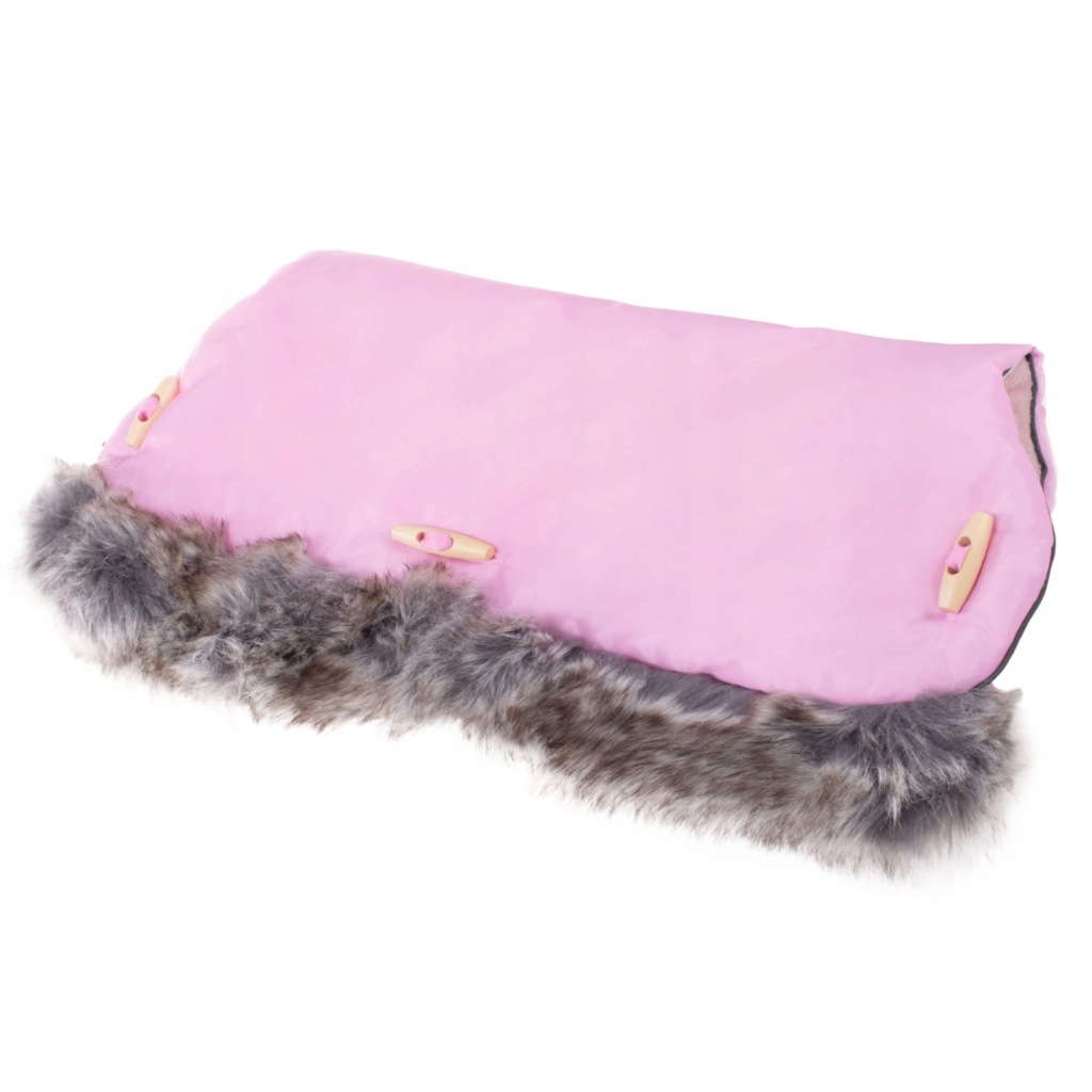 MUFKA DO WÓZKA OCIEPLANA RĘKAWICA FUTERKO MUFKI FUTRZANA OCIEPLACZ CIEPŁA