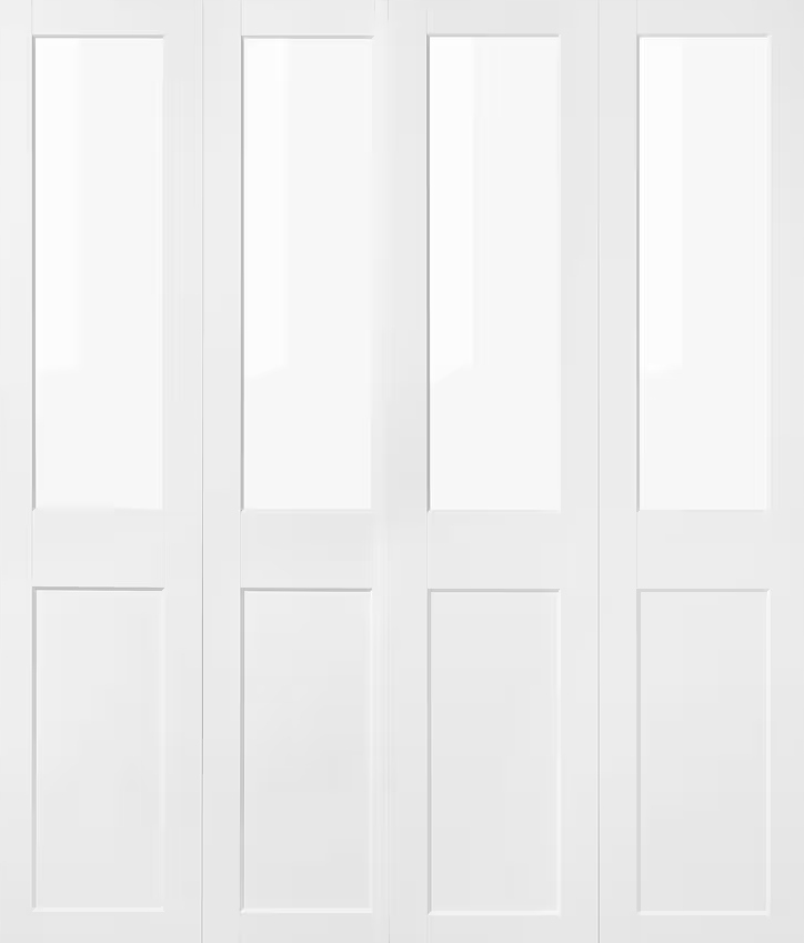 IKEA GRIMO Drzwi przesuwne, szkło/biały, 200x236 cm