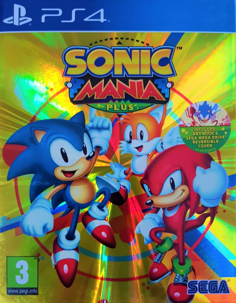 SONIC MANIA PLUS PLAYSTATION 4 NOWA MULTIGAMES 7814595230 oficjalne
