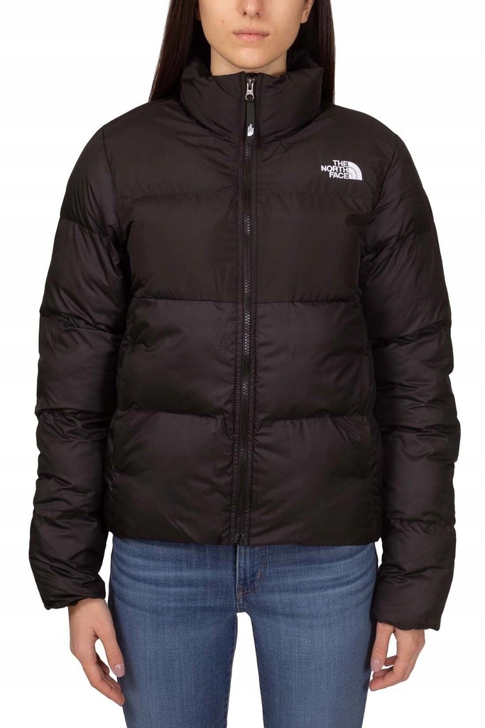 Kurtka Damska Puchowa The North Face Saikuru Suwak Regular Zimowa Logo L