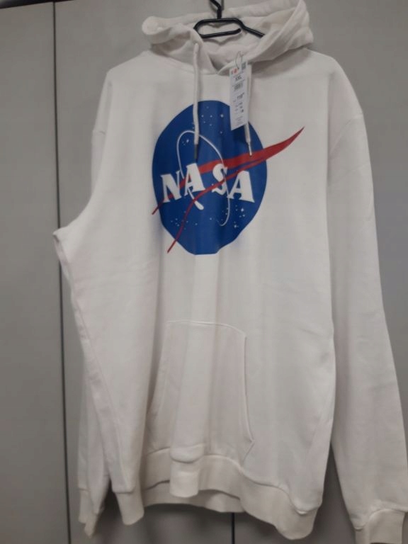 BLUZA MĘSKA BIAŁA HOUSE NASA XXL