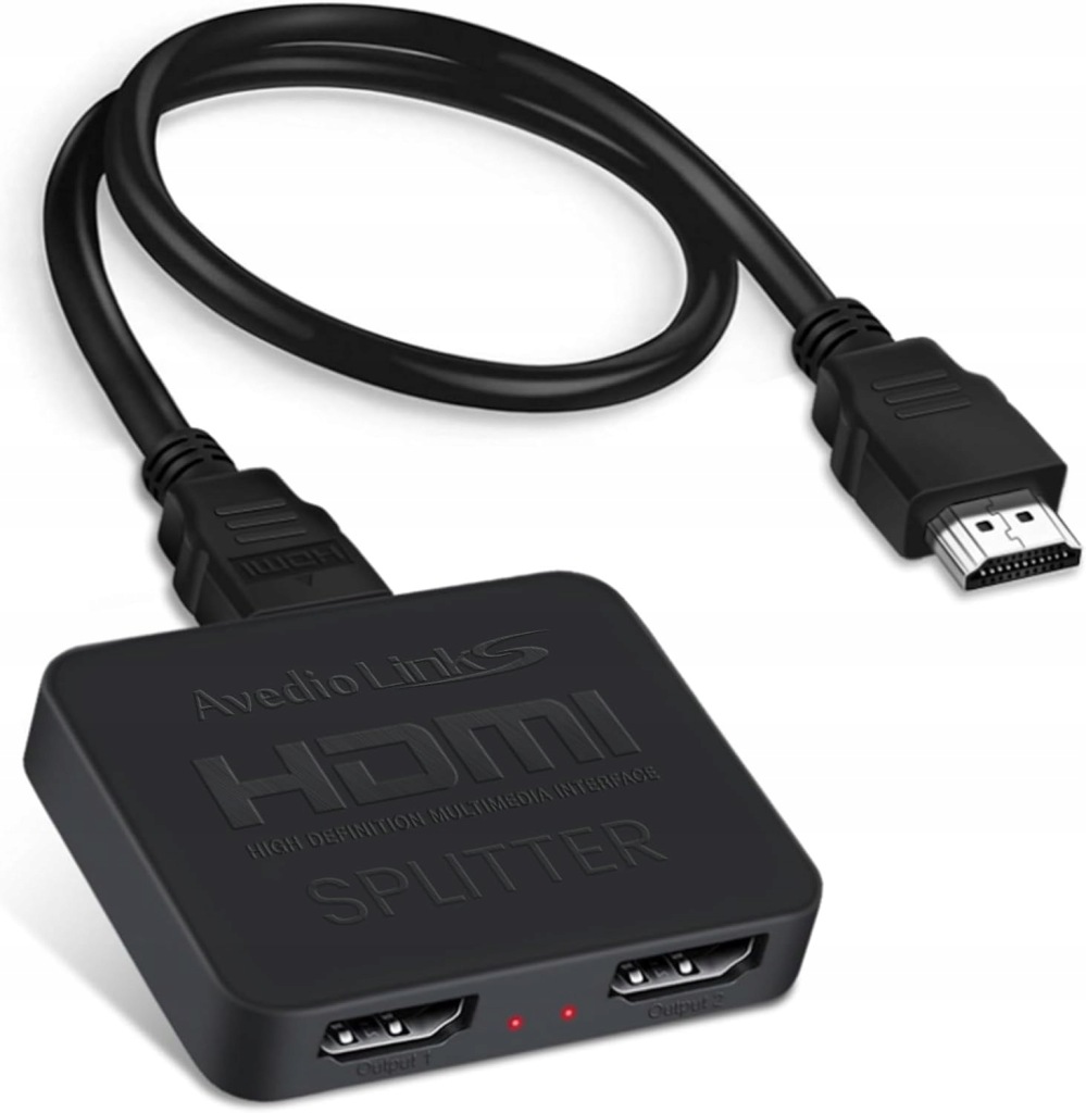 Splitter Avedio Links Rozdzielacz HDMI 1x2 4K