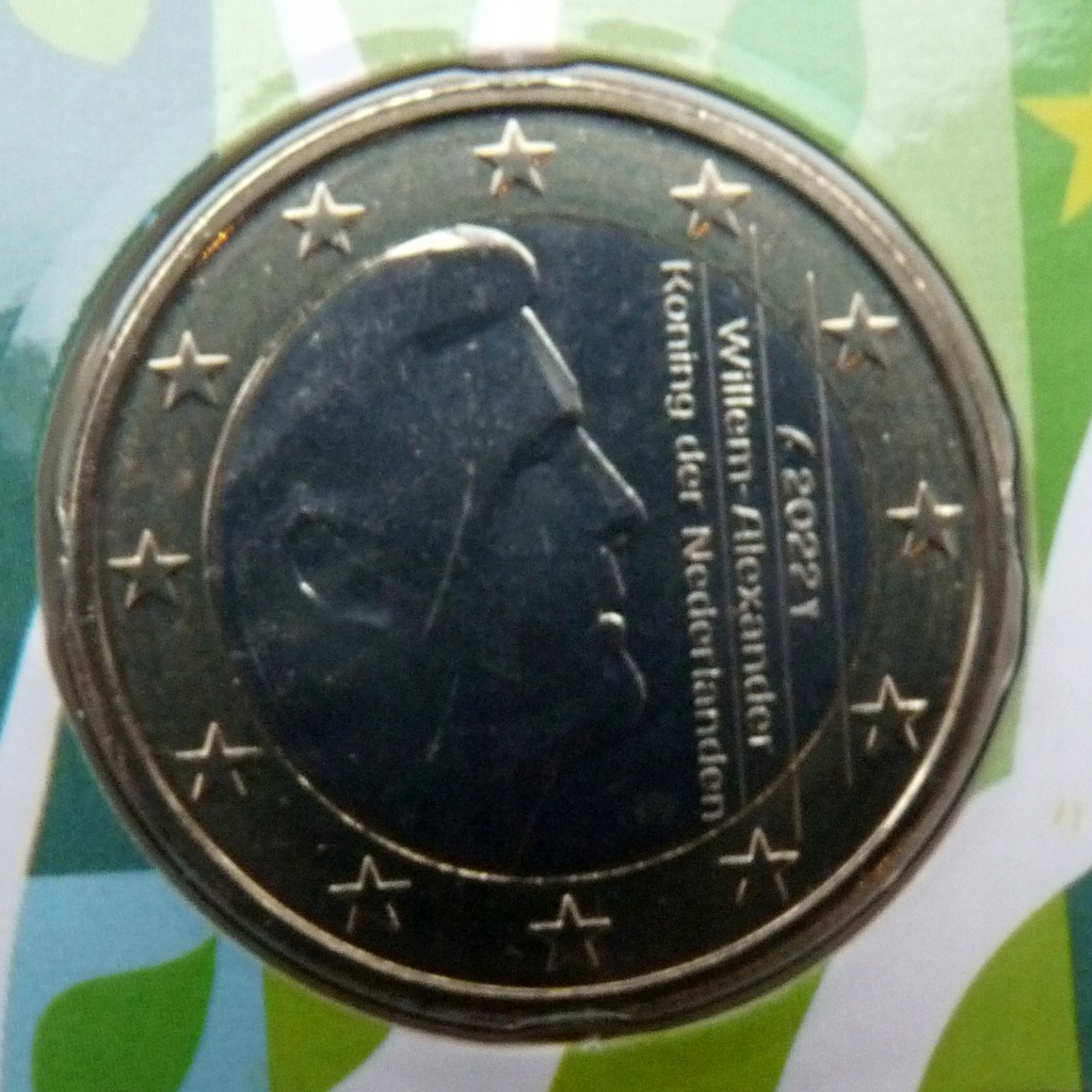 HOLANDIA 2022 1 EURO UNC !!!!!!!!!!!!!!!!!!