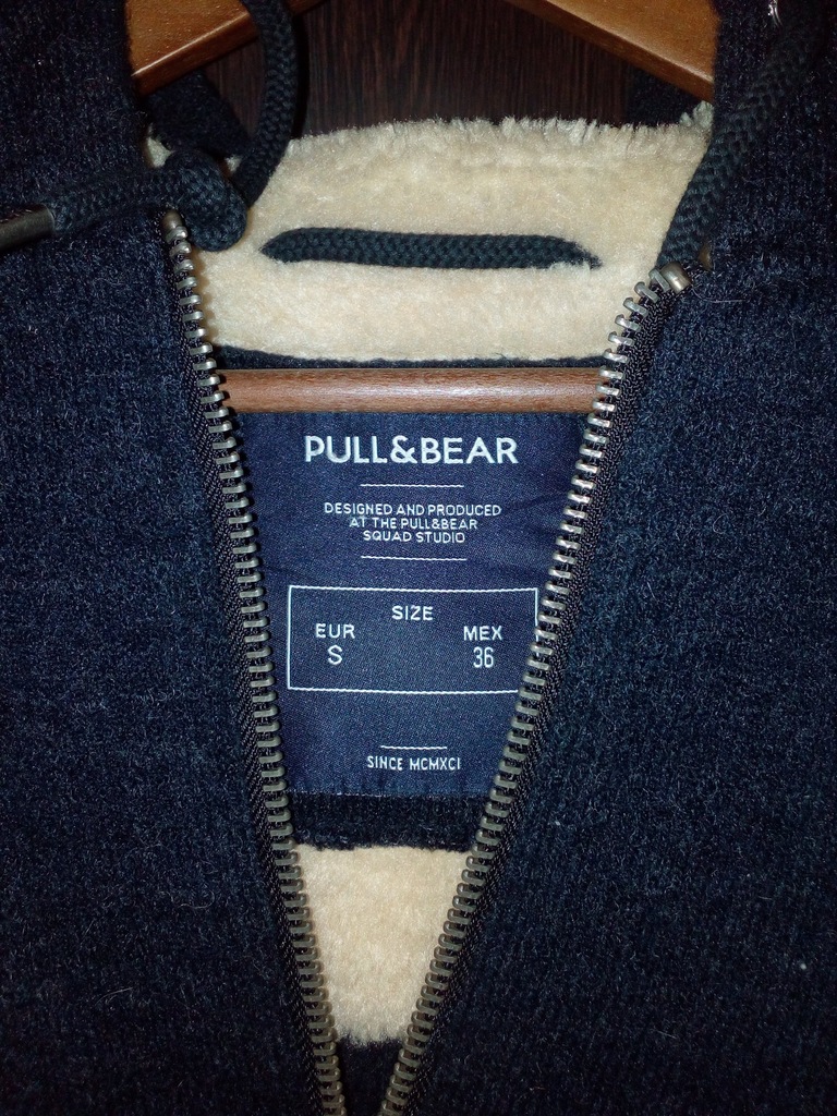 Płaszcz Pull&Bear r.S,spokojnie os M rozmiar