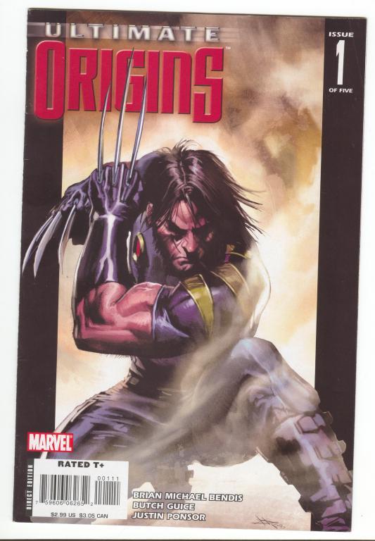 Ultimate Origins #1 Marvel Bendis Guice Ponsor