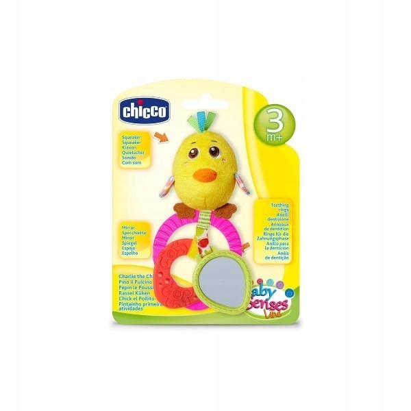 CHICCO Grzechotka Kurczak BABY SENSES