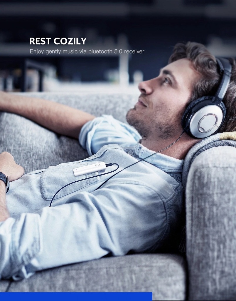 ADAPTER BLUETOOTH 5.0 RCA+AUX UGREEN aptX 8349058671