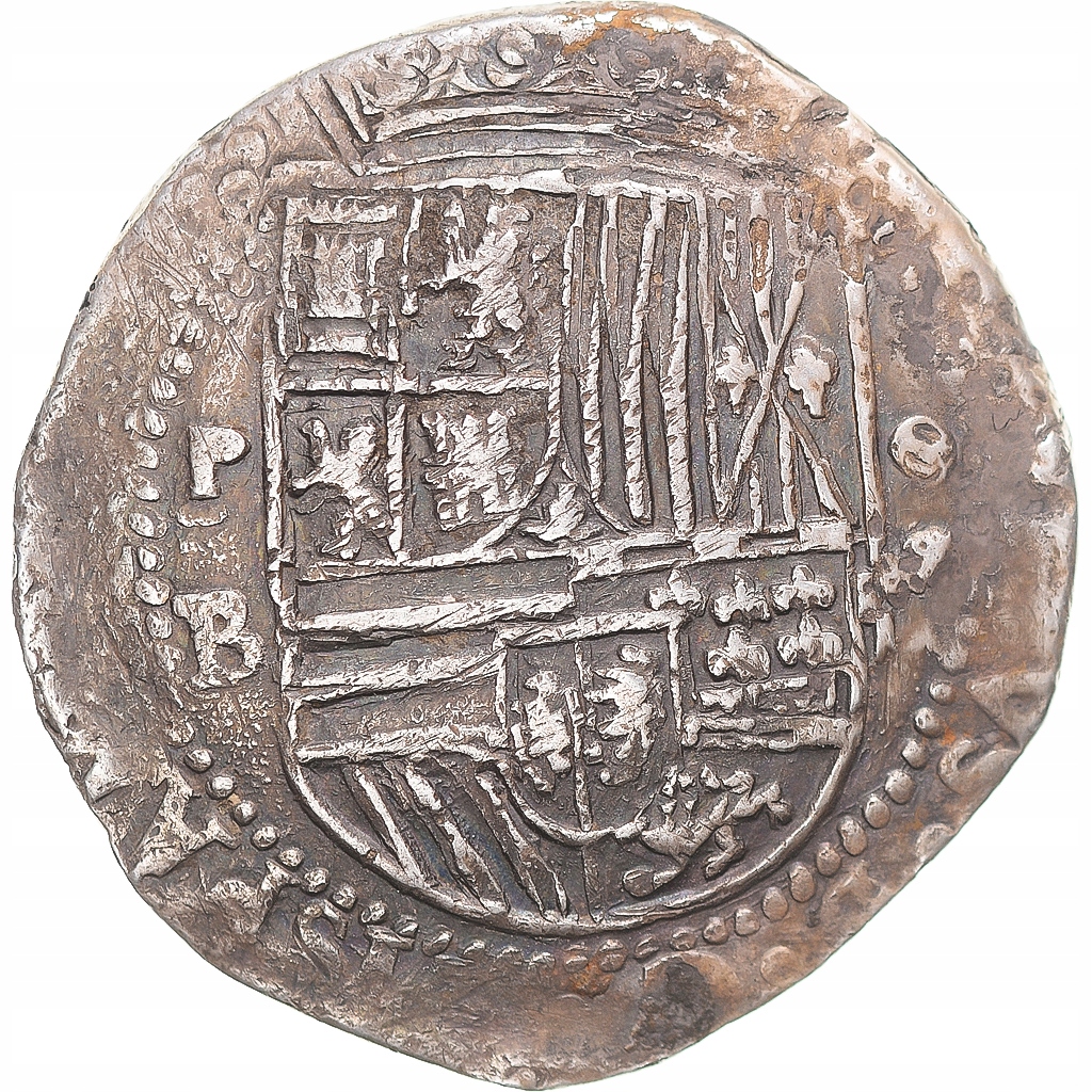 Moneta, Hiszpania, Philip II, 8 Reales, Potosi, CO