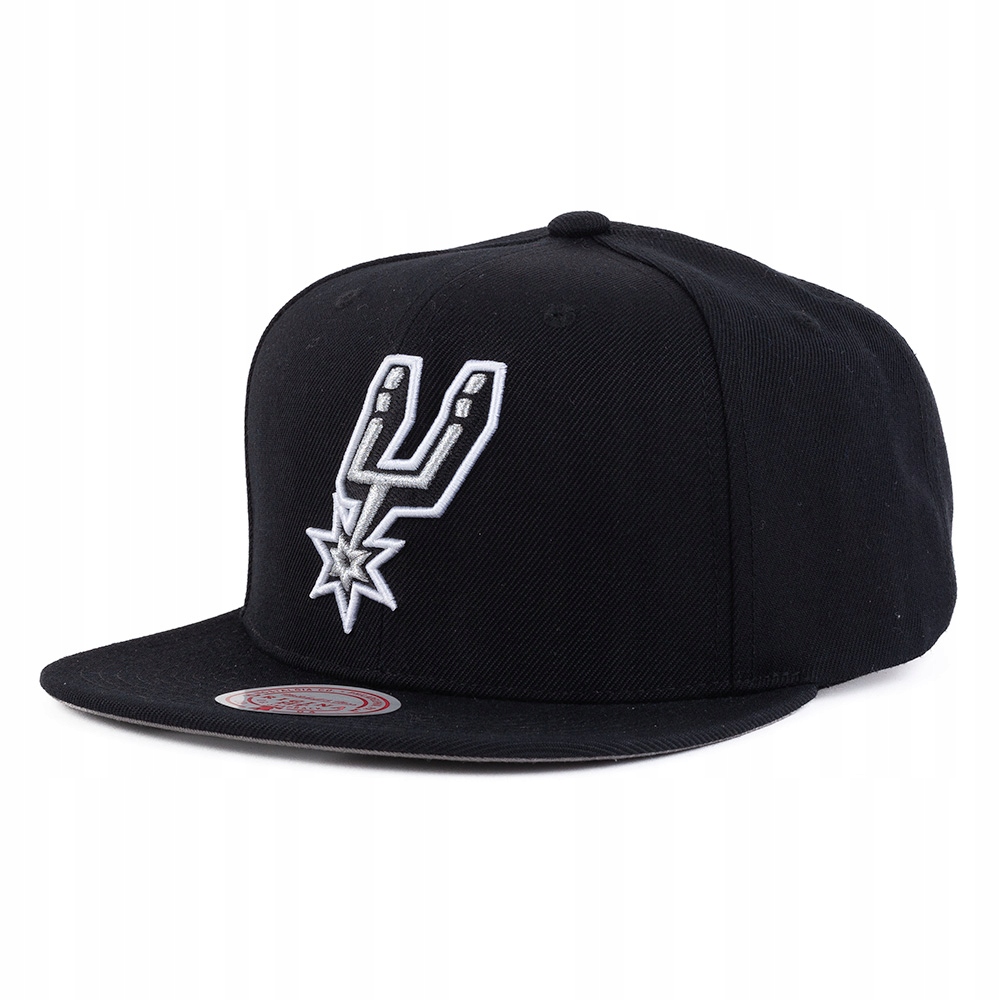 CZAPKA MITCHELL & NESS TEAM GROUND 2.0 SNAPBACK SAN ANTONIO SPURS BLACK