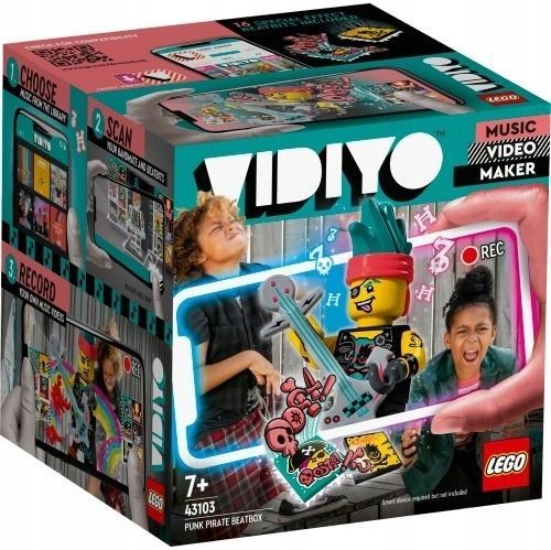 LEGO VIDIYO 43103 PUNK PIRATE BEATBOX, LEGO