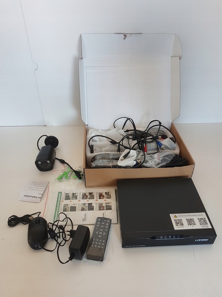 Купить HVIEW AHD-D4C4-4MP Комплект видеонаблюдения 3 x 1440P: отзывы ...