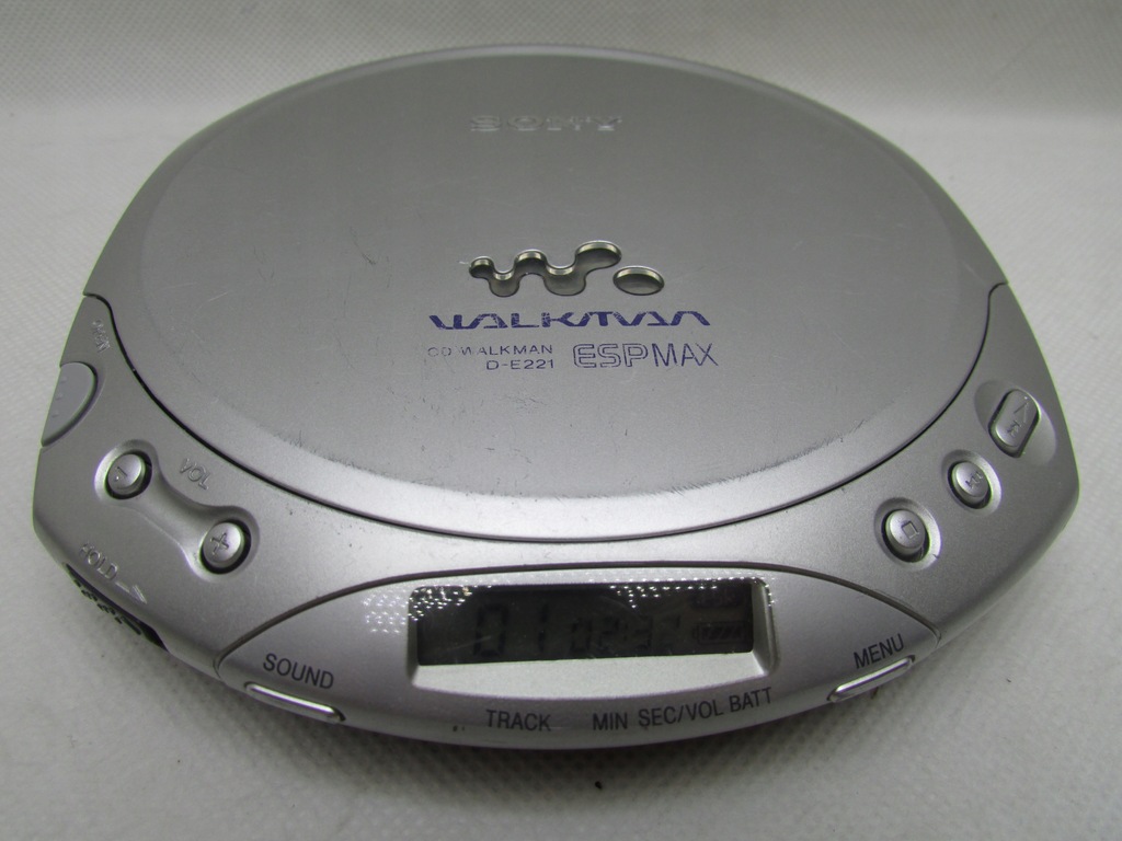 Discman CD Walkman Sony D-E221 sprawny