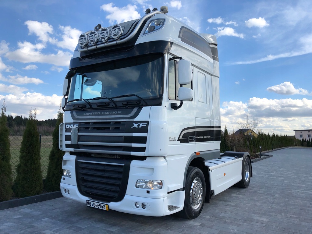DAF XF 105.460 / LIMITED EDITION / WHITE EDITION /