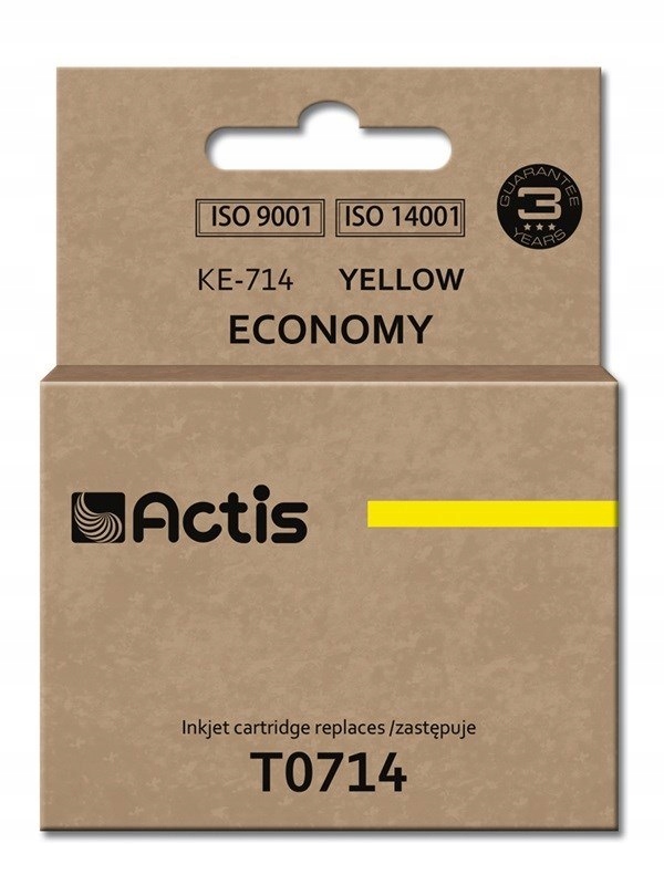 Tusz ACTIS KE-714 (zamiennik Epson T0714, T0894, T1004; Standard; 13.5 ml;