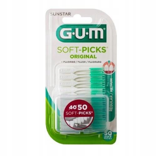 Szczoteczki międzyzębowe Gum Soft-Picks Original medium 50 sztuk