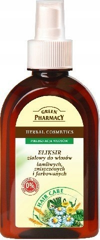 Green Pharmacy Eliksir ziołowy do włosów łamliwych