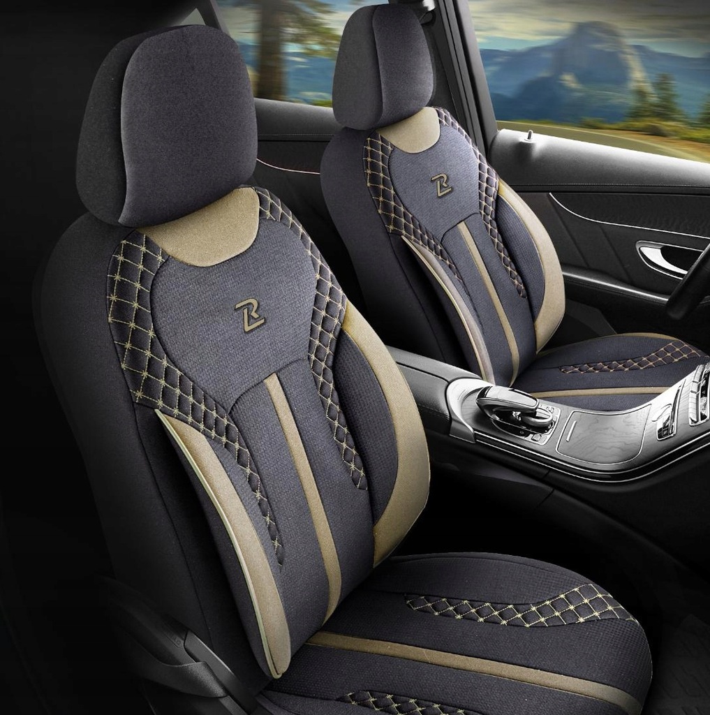 Housses De Siège Adaptées Pour Mercedes-Benz Classe C W204, W205, W206 (2006-....) - Housse Siege Voiture Universelles - SU-G - Auto