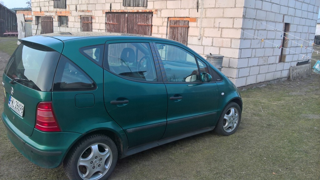 MERCEDES A KLASA W 168 1. 6 B+GAZ 7925928776 oficjalne