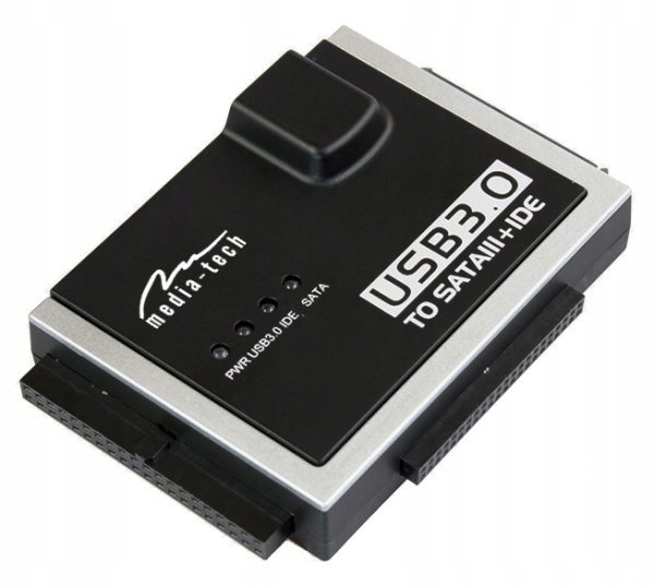 Adapter Media tech MT5100 (kolor czarny)