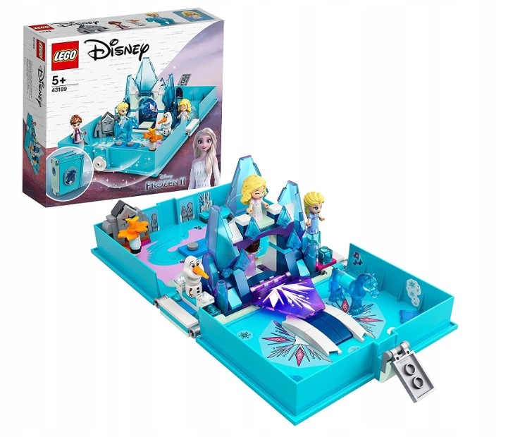 LEGO DISNEY KSIĄŻKE KRAINA LODU ELSA NOKKA FROZEN