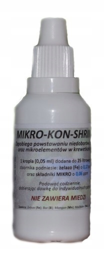 Nawóz MIKRO koncentrat do krewetkarium 30ml