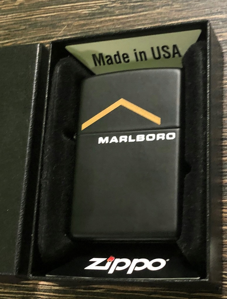 Marlboro ブラック ZAPALNICZKA MARLBORO - 12064795368 - oficjalne archiwum Allegro