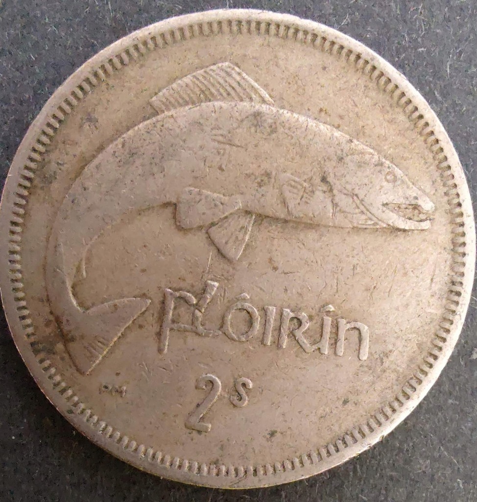 0308 - Irlandia 2 szylingi (floren), 1963