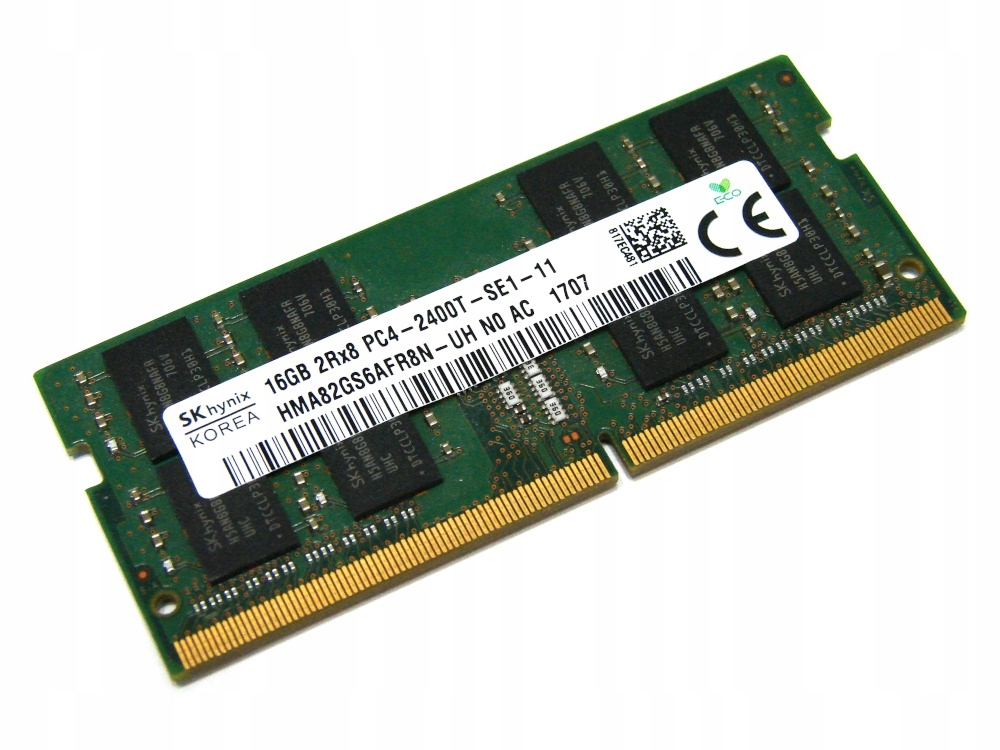 Pamięć RAM 16GB DDR4 PC4-2400T 2400MHZ HYNIX