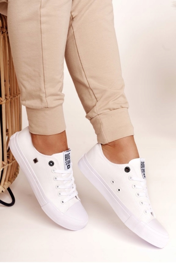Купить Женские кроссовки Big Star, белые туфли AA274010 39: отзывы, фото, характеристики в интерне-магазине Aredi.ru