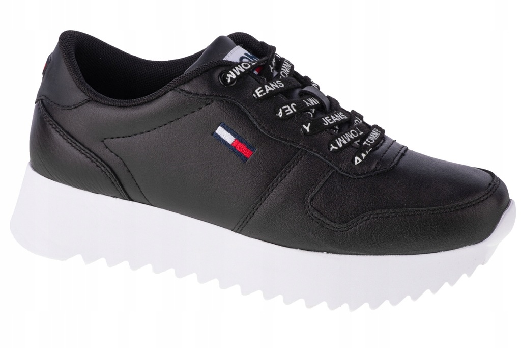 TOMMY HILFIGER HIGH CLEATED LEA *36* Damskie Buty