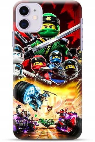 ETUI do Samsung S8 LEGO NINJAGO + SZKŁO