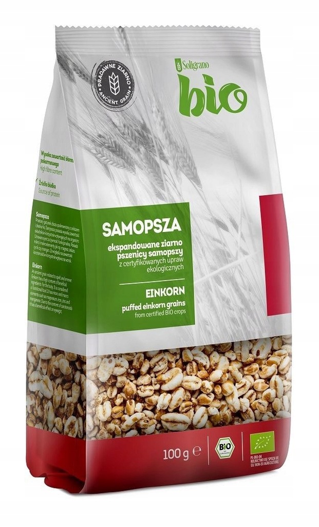 SAMOPSZA EKSPANDOWANA BIO 100 g - SOLIGRANO