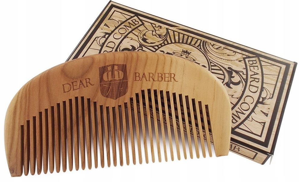 DEAR BARBER BEARD COMB ORYGINALNY GRZEBIEŃ BRODA