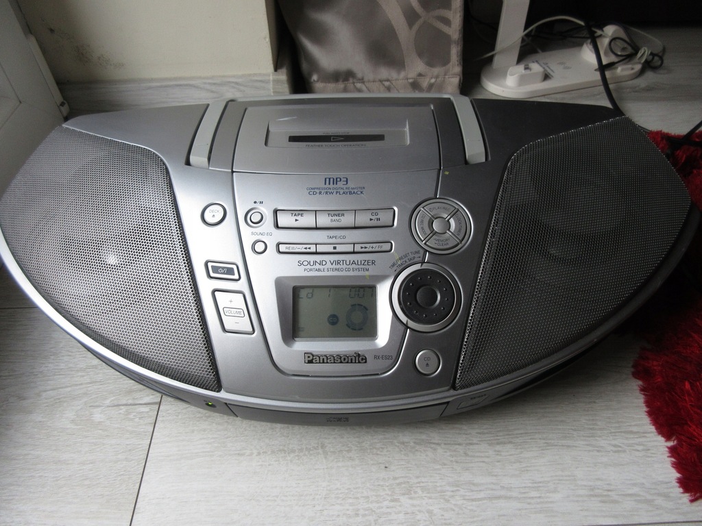 BOOMBOX PANASONIC RX-ES23 CD,FM,TAPE,MP3 REAL FOTO - 13235435653 ...