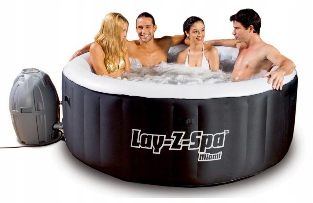BESTWAY 54123 MIAMI JACUZZI SPA 180x65cm + FILTRY 7532304631