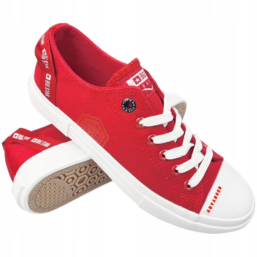 Купить Женские кроссовки Big Star красные туфли FF274207 37: отзывы, фото, характеристики в интерне-магазине Aredi.ru