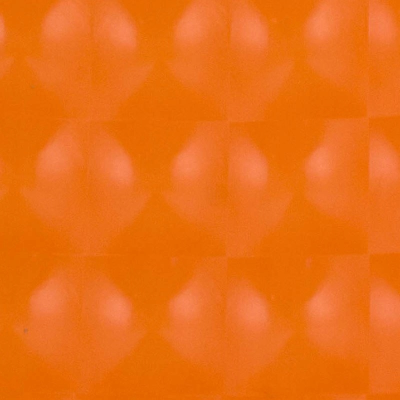 Folia odcinek kocie oczko pomarańczowa 1,52x0,1m