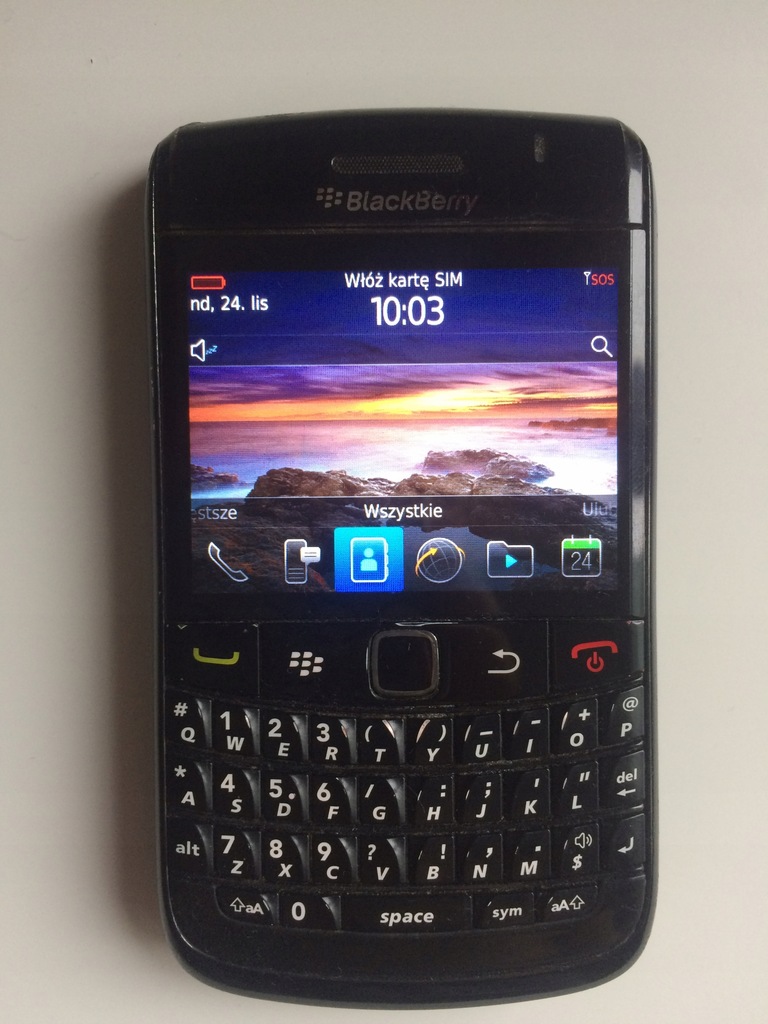 BlackBerry Bold 9780 Czarny