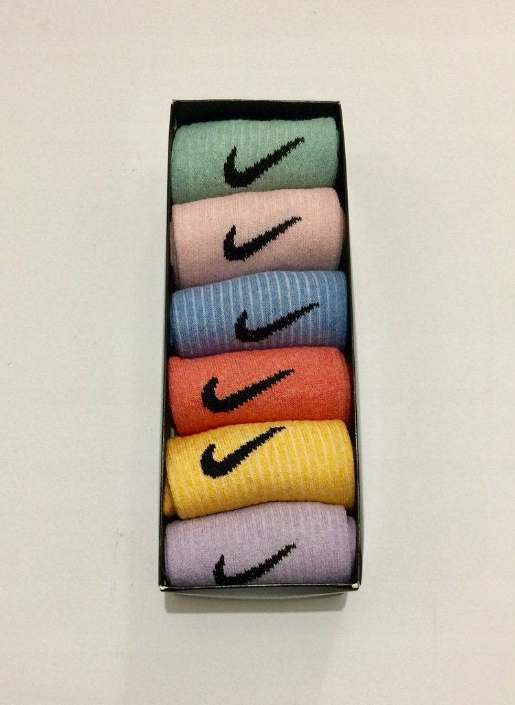 SKARPETKI NIKE ONE SIZE UNISEX 6 PAR