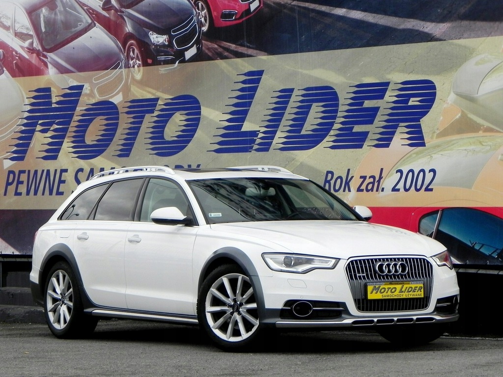 Audi A6 Allroad Szklany dach, skóra, 2 lata w PL