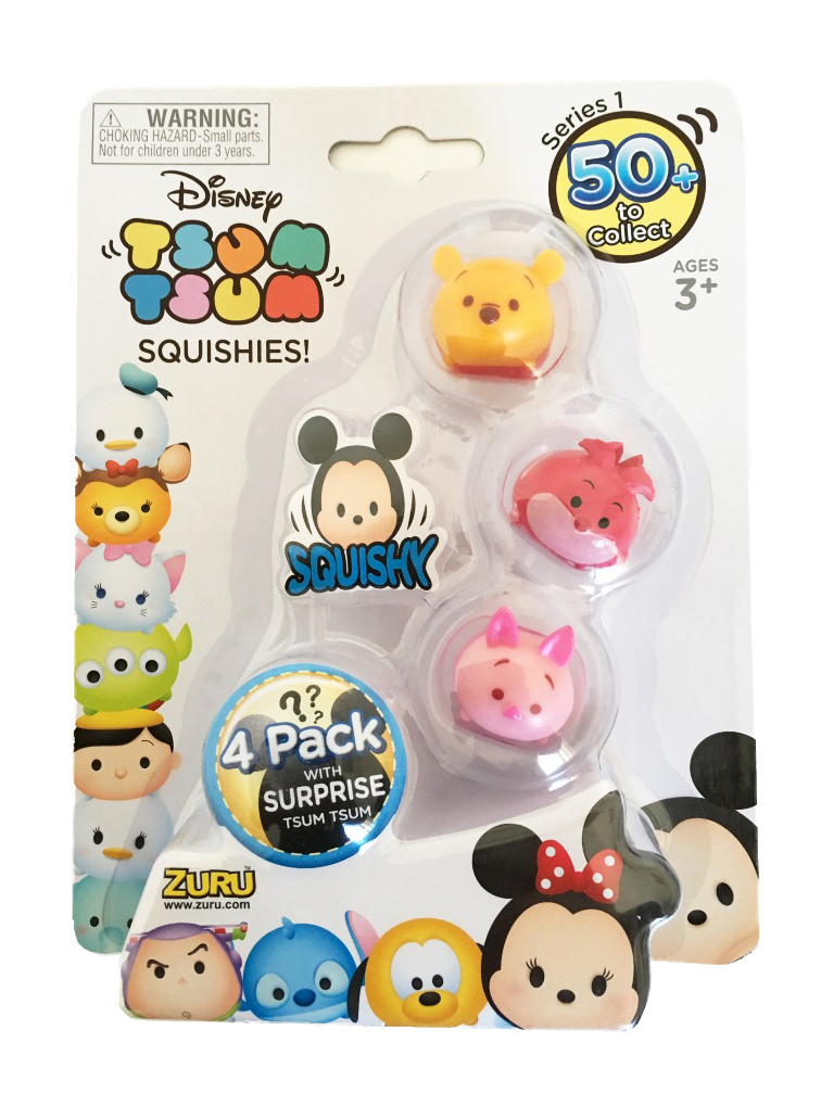 DISNEY TSUM TSUM pack FIGURKI SQUISHIES Zuru 6770317710