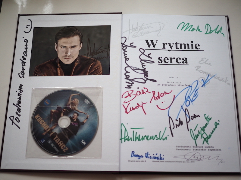 W rytmie serca - scenariusz z autografami