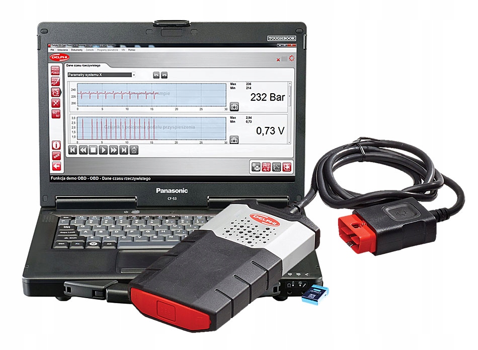Tester Diagnostyczny Uniwersalny Delphi DS150 2019