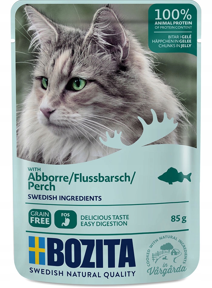 Bozita kawałeczki w galaretce z Okoniem 85g