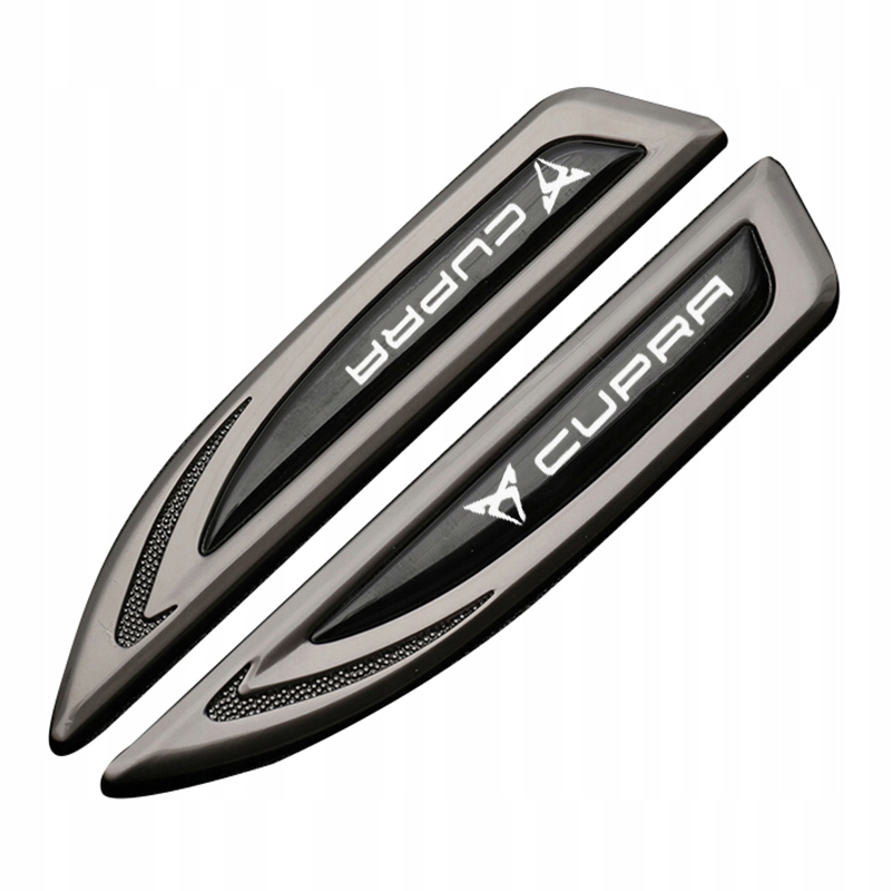 2szt Metalowa naklejka boczna samochodu Seat Cupra