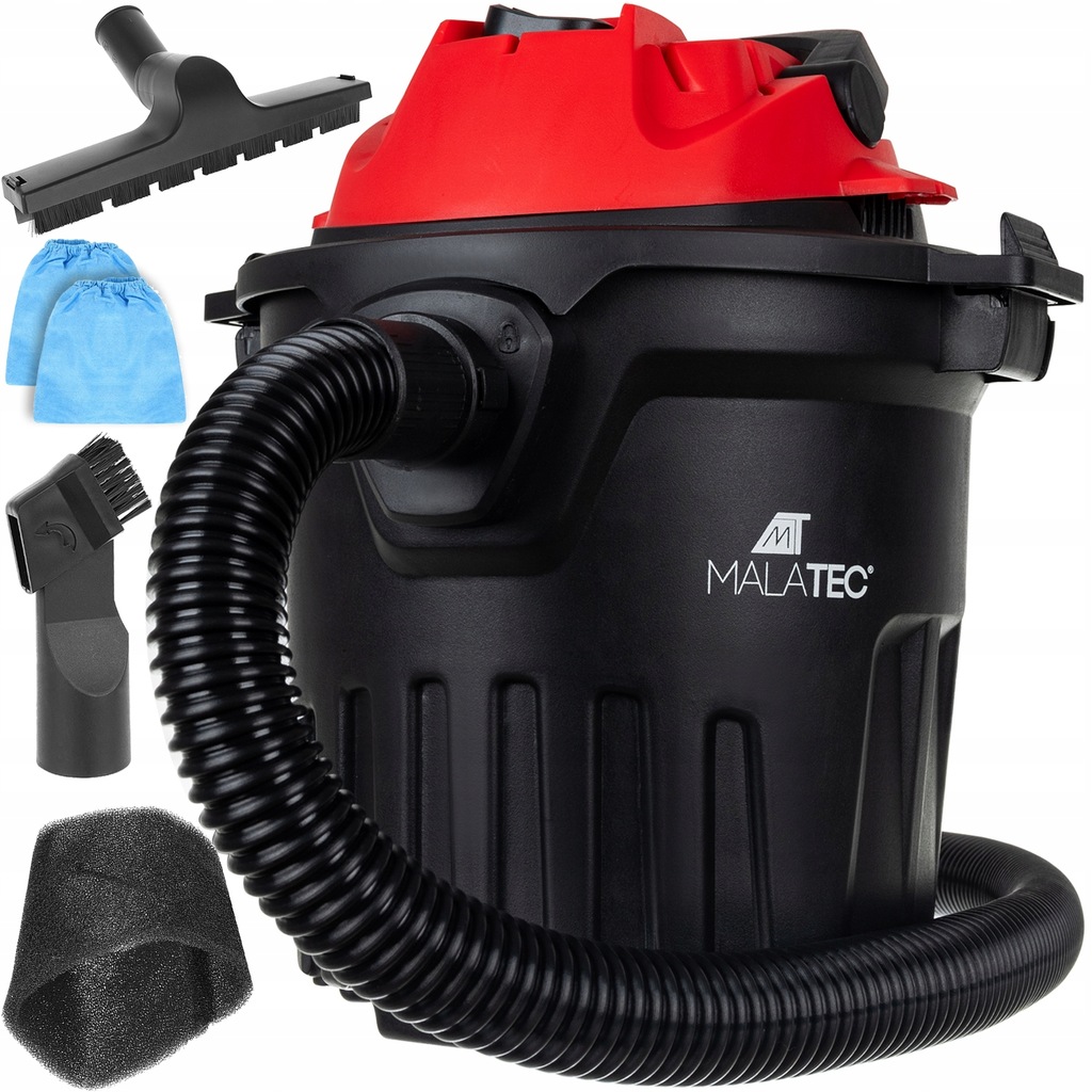 Odkurzacz Przemysłowy do Popiołu Gruzu 15L 1600W