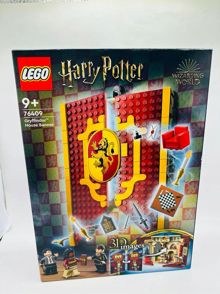 LEGO Harry Potter 76409 Flaga Gryffindoru NOWE k5926/23