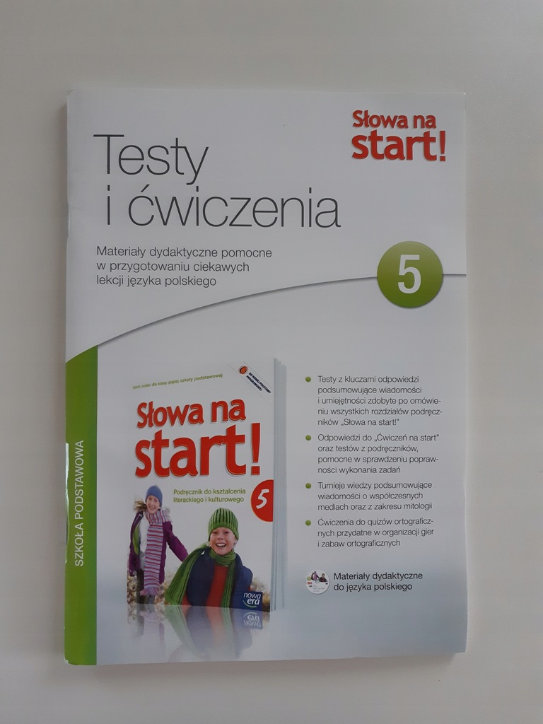 Nowe Słowa Na Start Klasa 7 ćwiczenia Pdf Słowa na start 5 książka nauczyciela sprawdziany - 7668332195