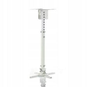 Uchwyt podwieszany 45-76cm do projektora P-107W 15KG Biały